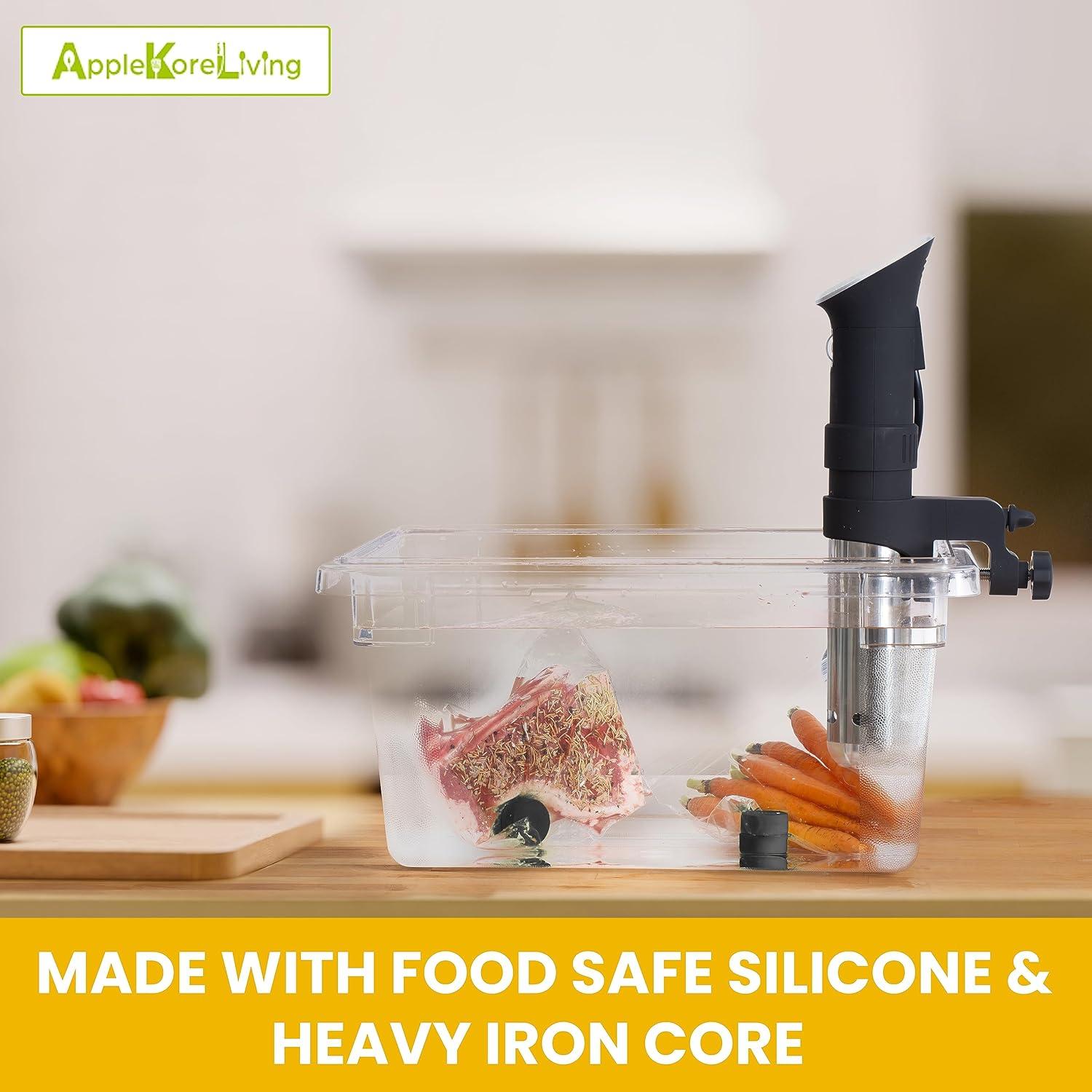 Imanes de peso para Sous Vide AppleKoreLiving - Paquete de 8