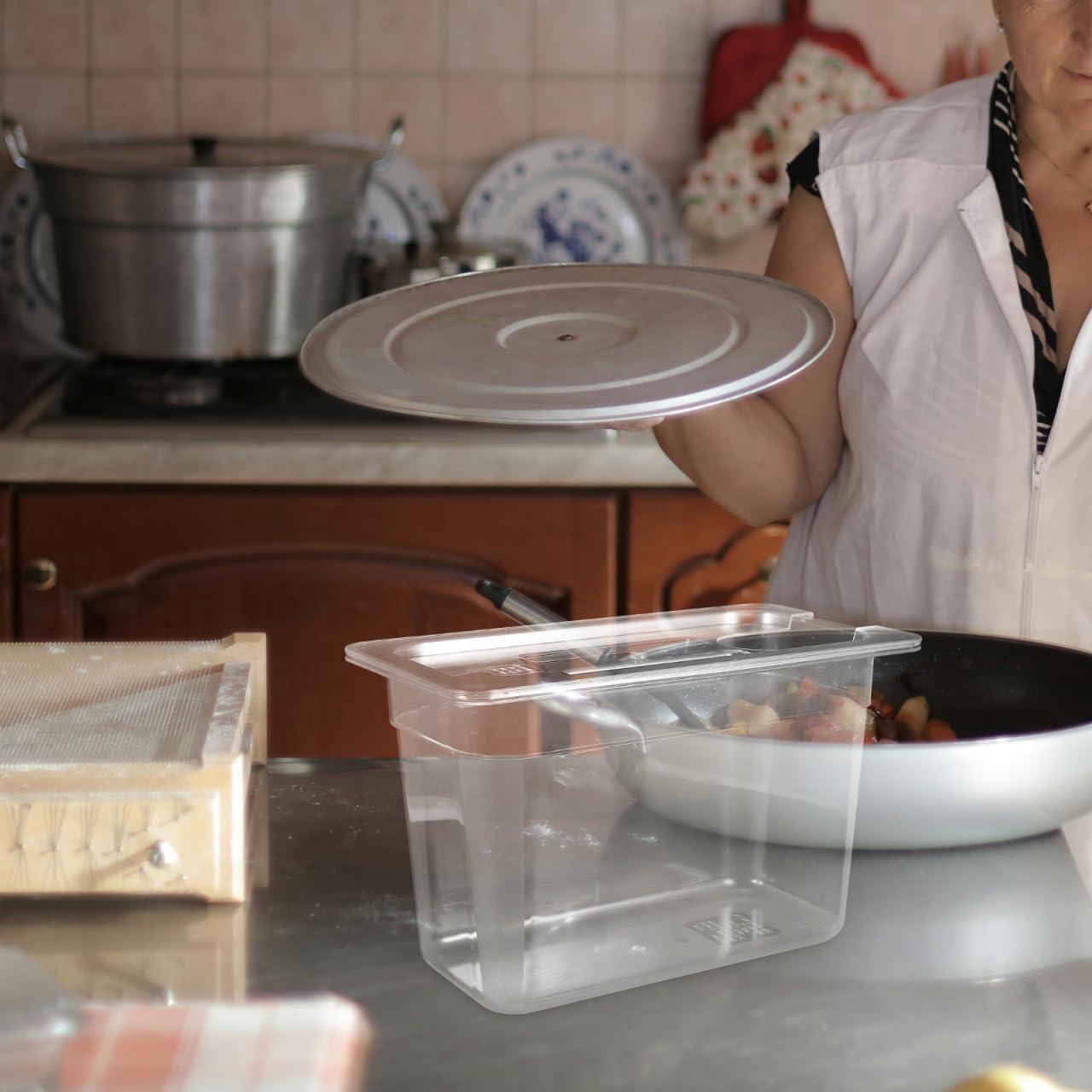 Contenedor Sous Vide HOLIDYOYO 6L Transparente con Tapa