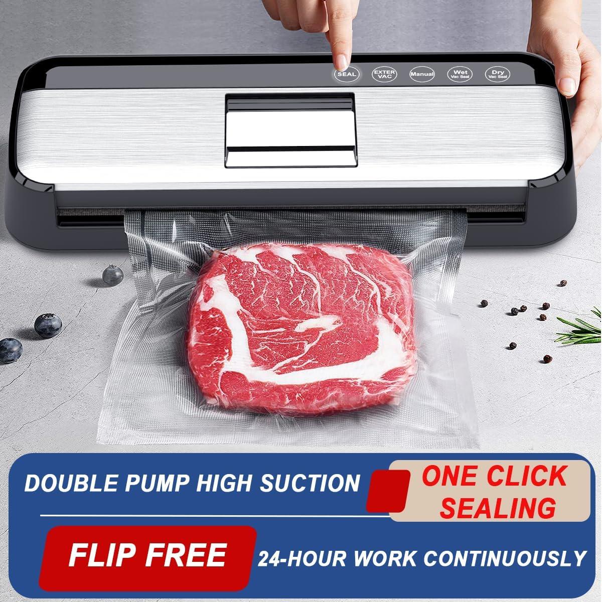 Máquina de Sellado al Vacío TEZILON AP-18 Automática 125W