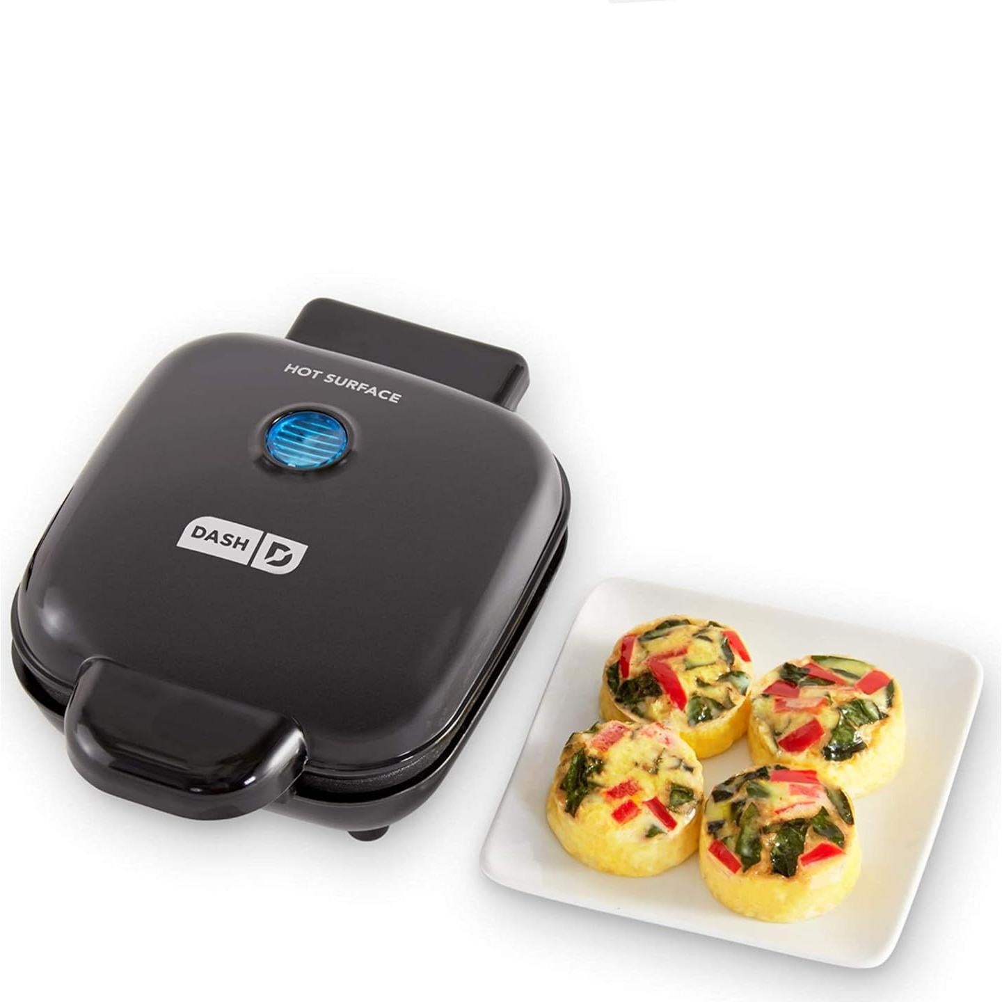 DASH Deluxe Egg Bite Maker y Rapid Egg Cooker - Negro