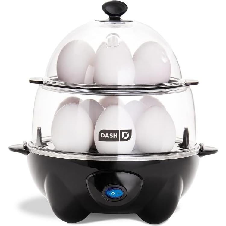 DASH Deluxe Egg Bite Maker y Rapid Egg Cooker - Negro
