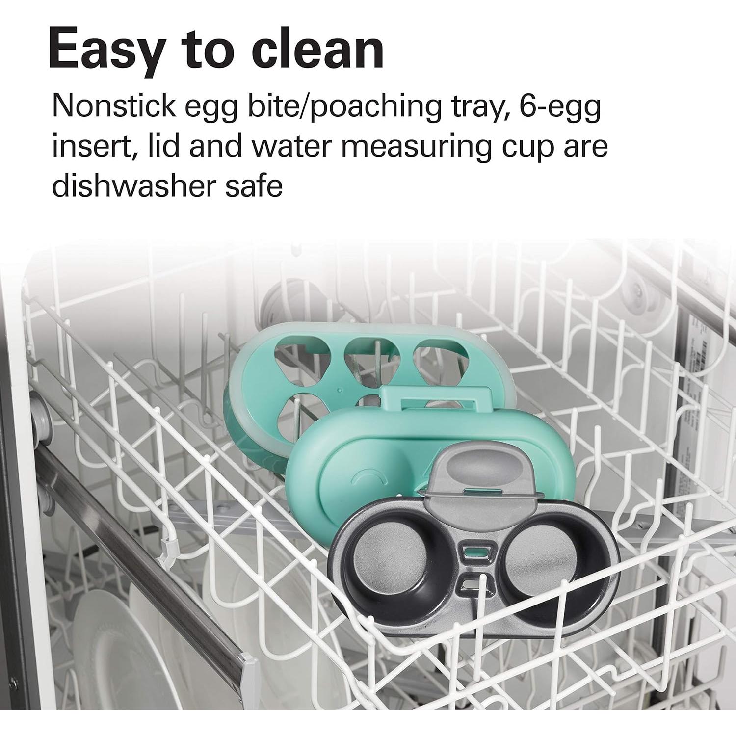 Cocedor Eléctrico de Huevos Hamilton Beach 25511 Verde Teal