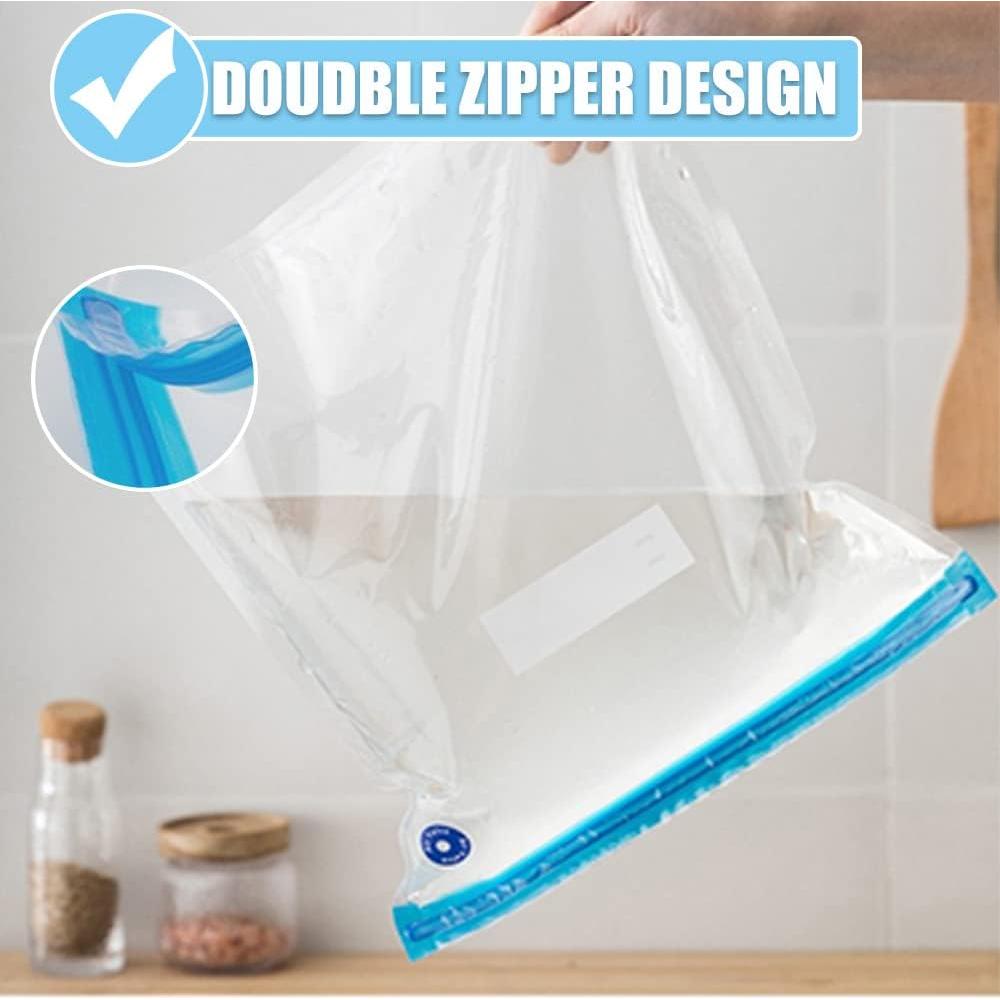 Kit 40pcs Bolsas Sous Vide Daarcin Libre de BPA con Bomba