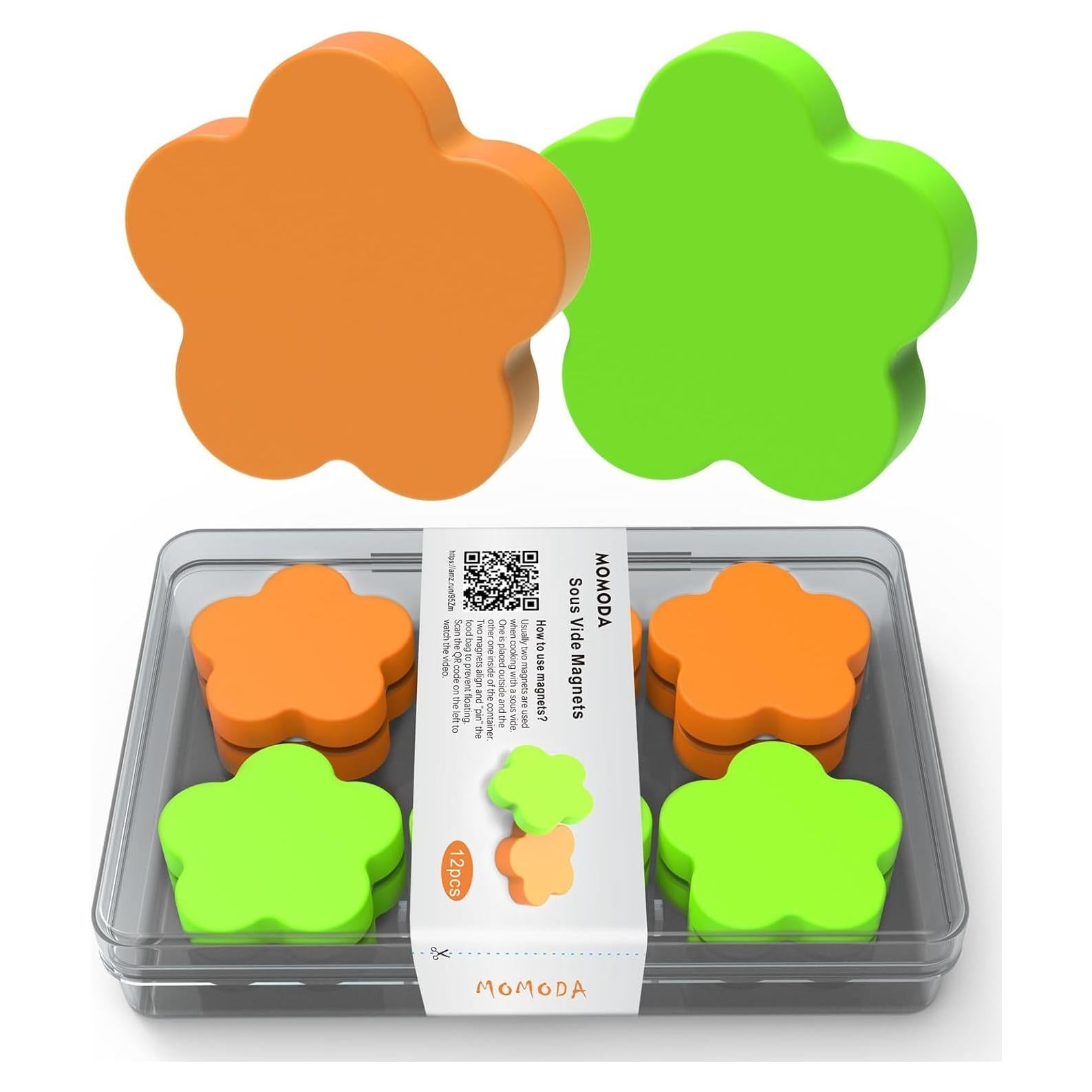 Pesas Magnéticas Sous Vide MOMODA 12 Pcs Silicona Multiuso