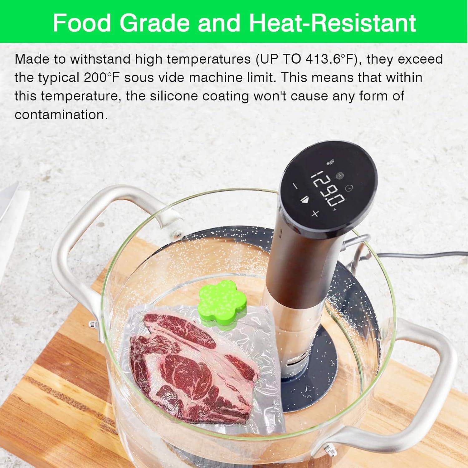 Pesas Magnéticas Sous Vide MOMODA 12 Pcs Silicona Multiuso