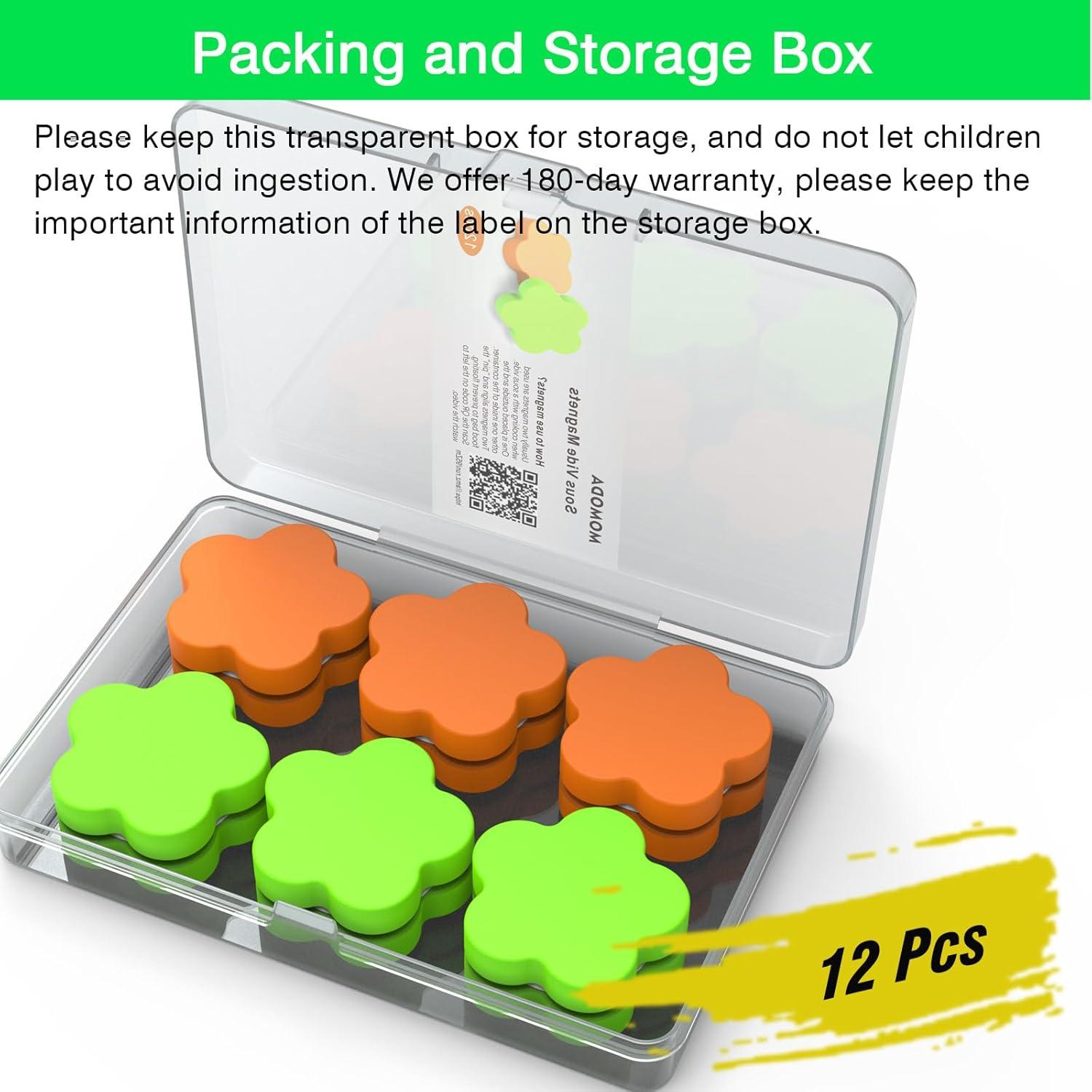 Pesas Magnéticas Sous Vide MOMODA 12 Pcs Silicona Multiuso