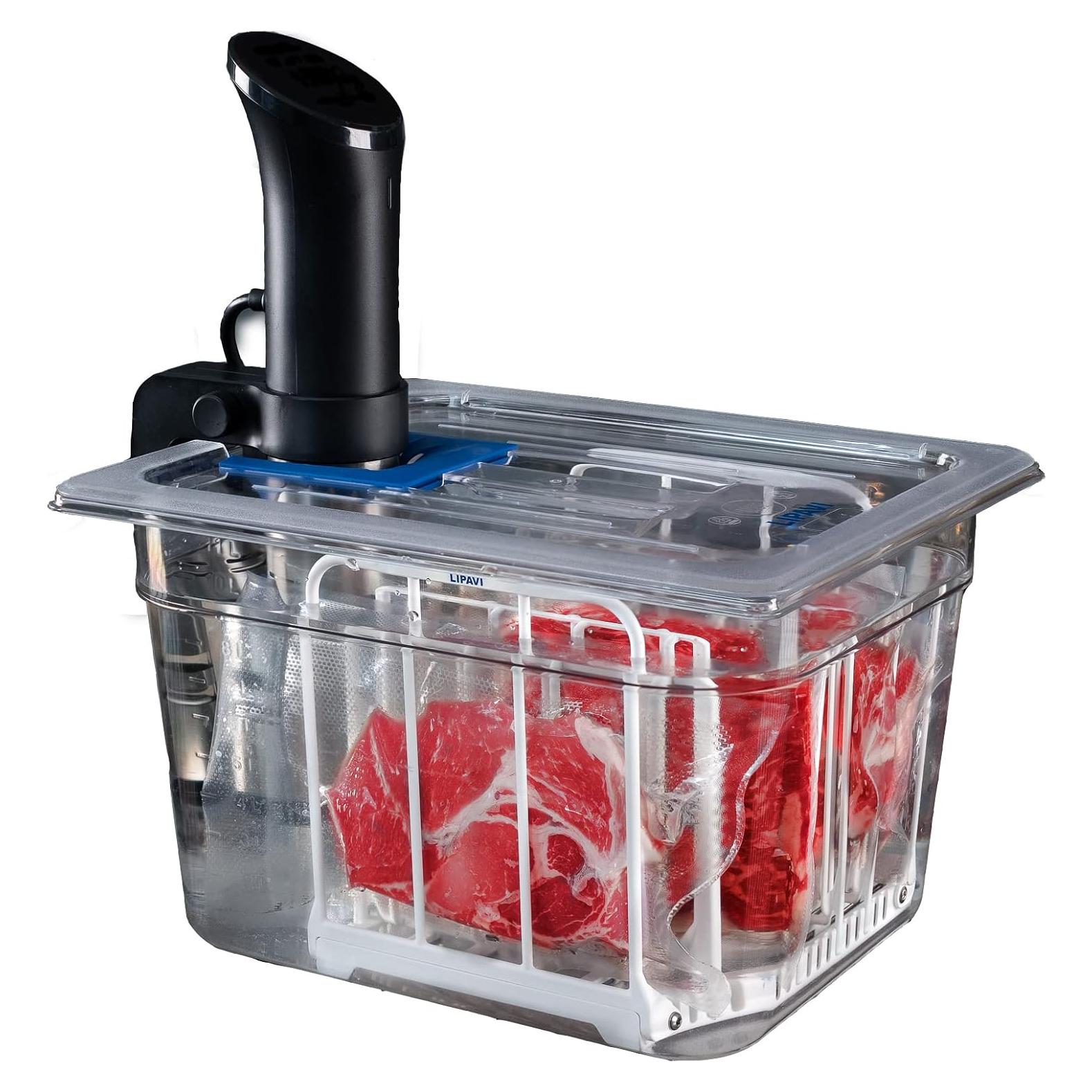 Sistema Sous Vide LIPAVI NXC10-UNIR con Contenedor y Rack