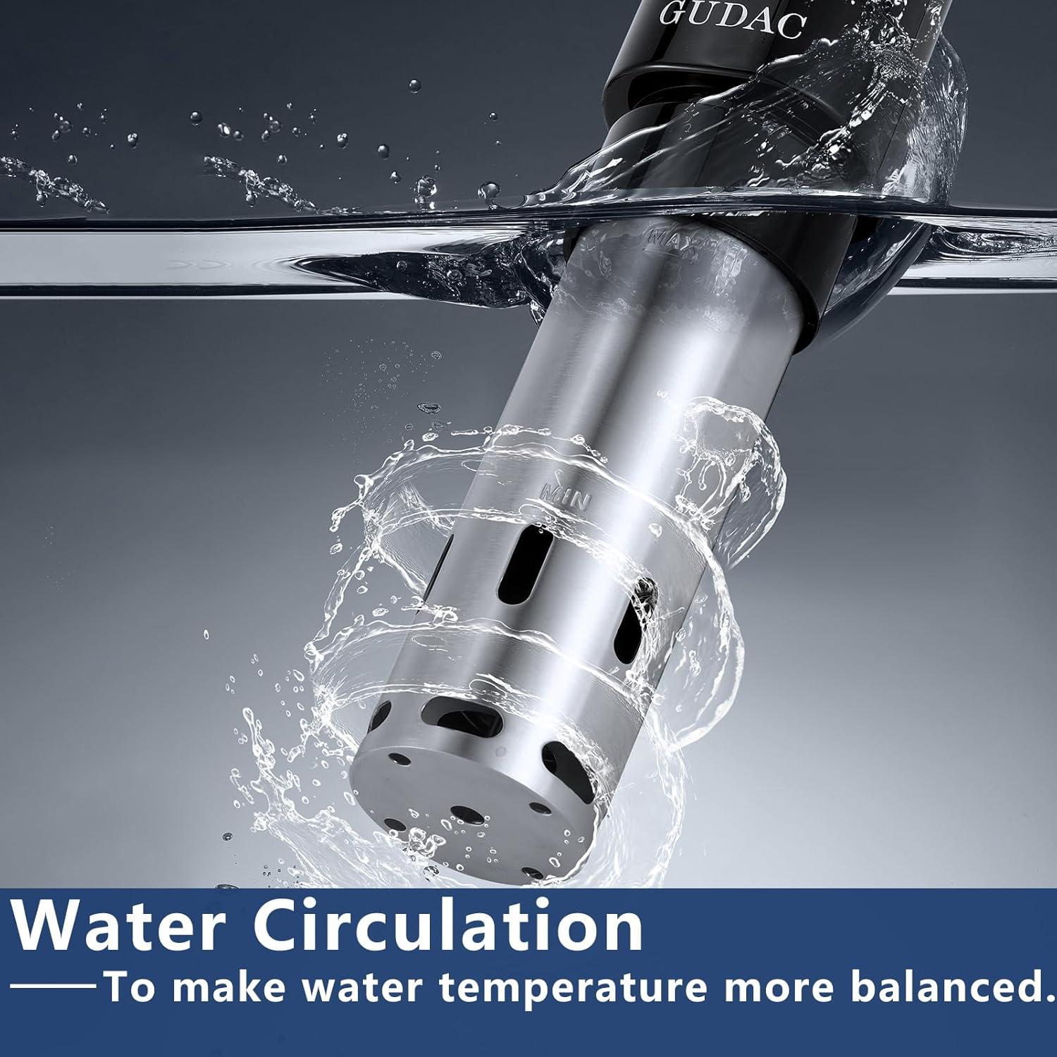 Cocedor Sous Vide GUDAC 1100W con Contenedor 6L y 10 Bolsas