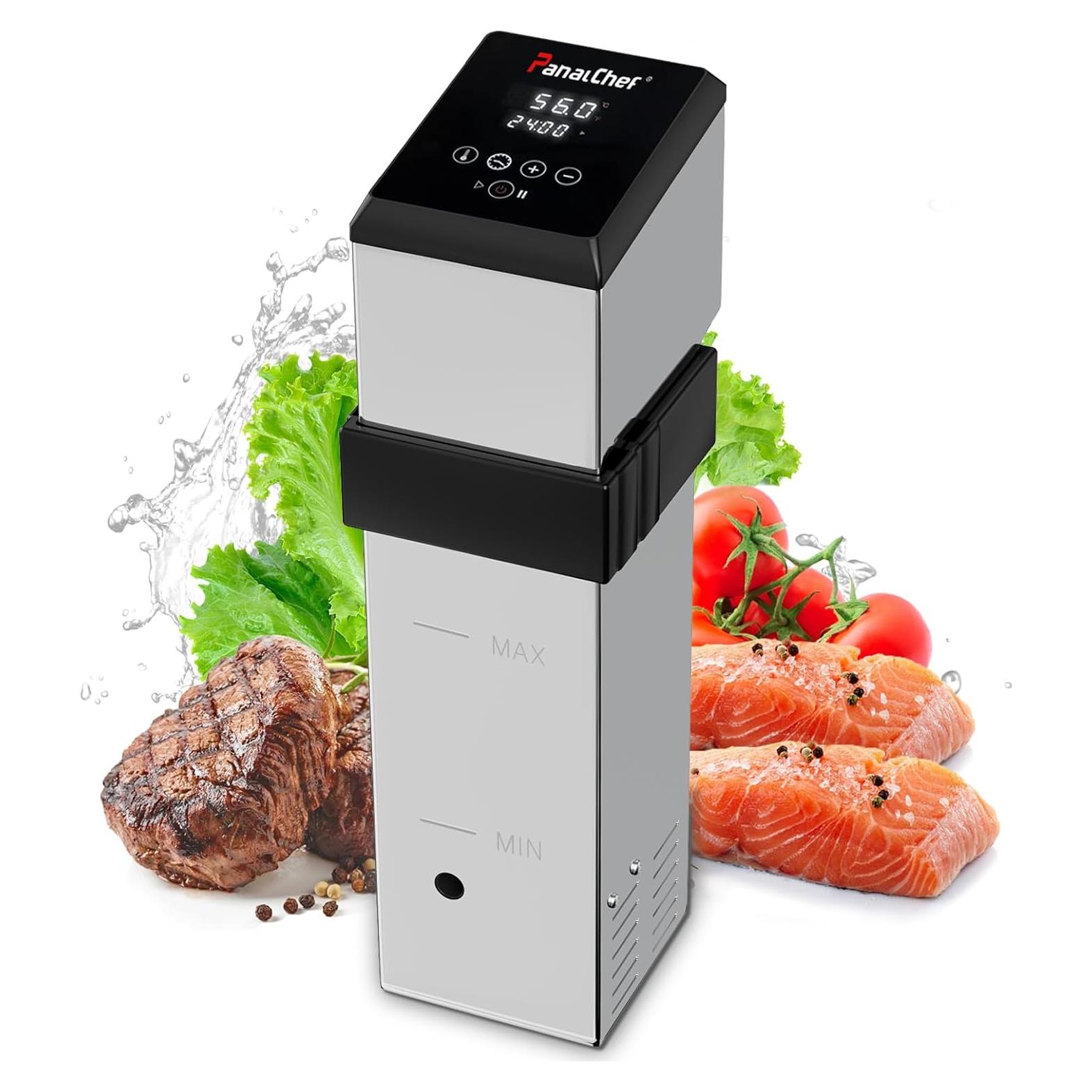Máquina Sous Vide PanalChef 1600W Control Táctil IPX7