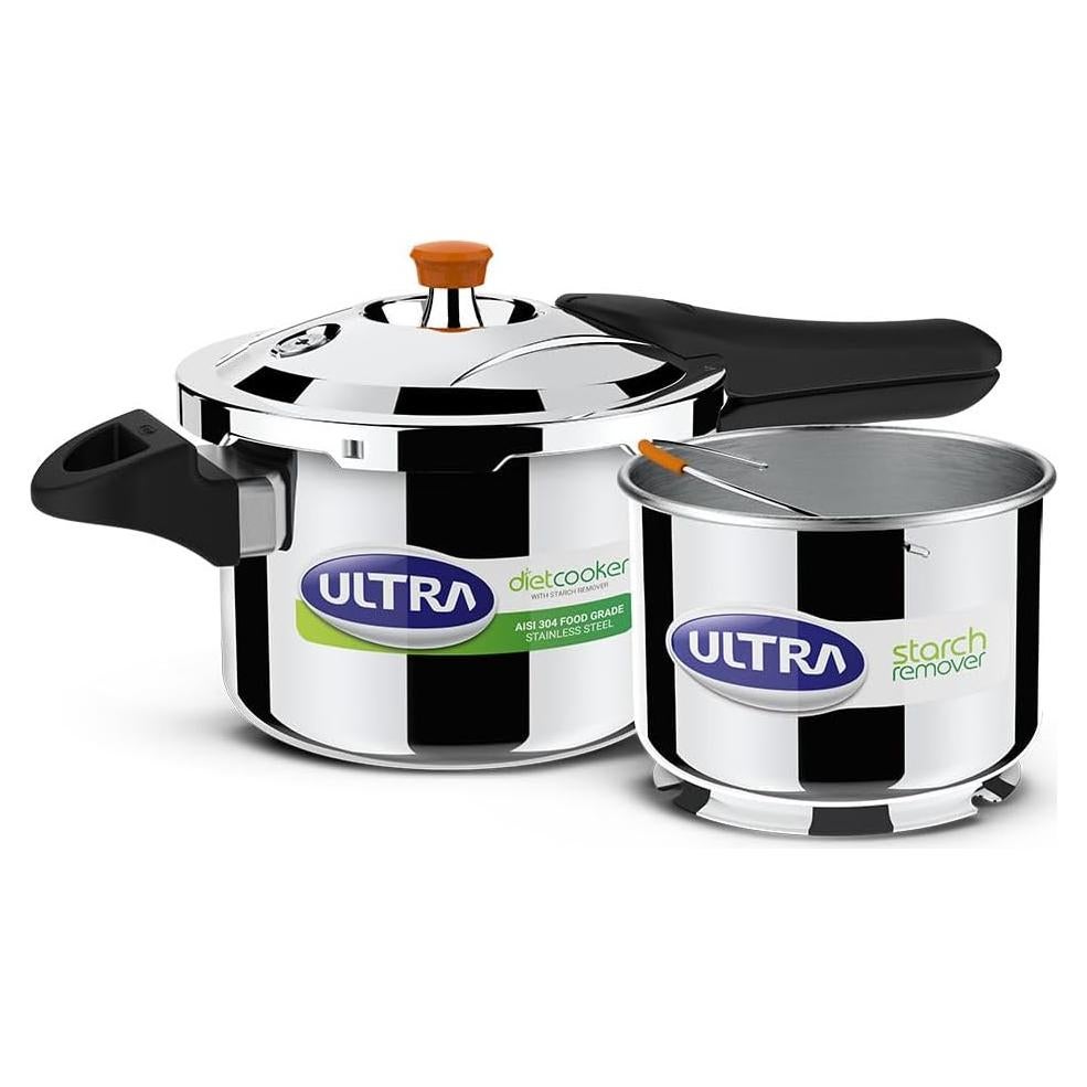Olla a Presión de Acero Inoxidable 3L Ultra Duracook