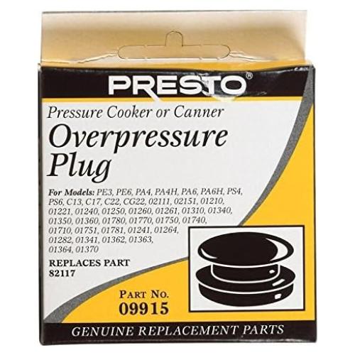 Tapón de Sobrepresión Presto 09915 para Olla a Presión