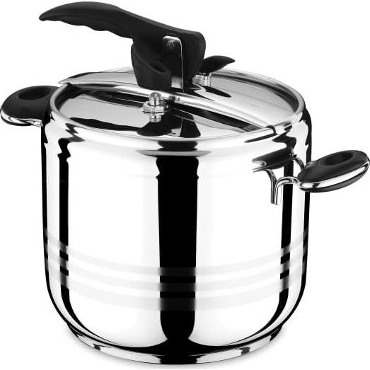 Olla a Presión Hascevher 2L Acero Inoxidable Compatible Inducción