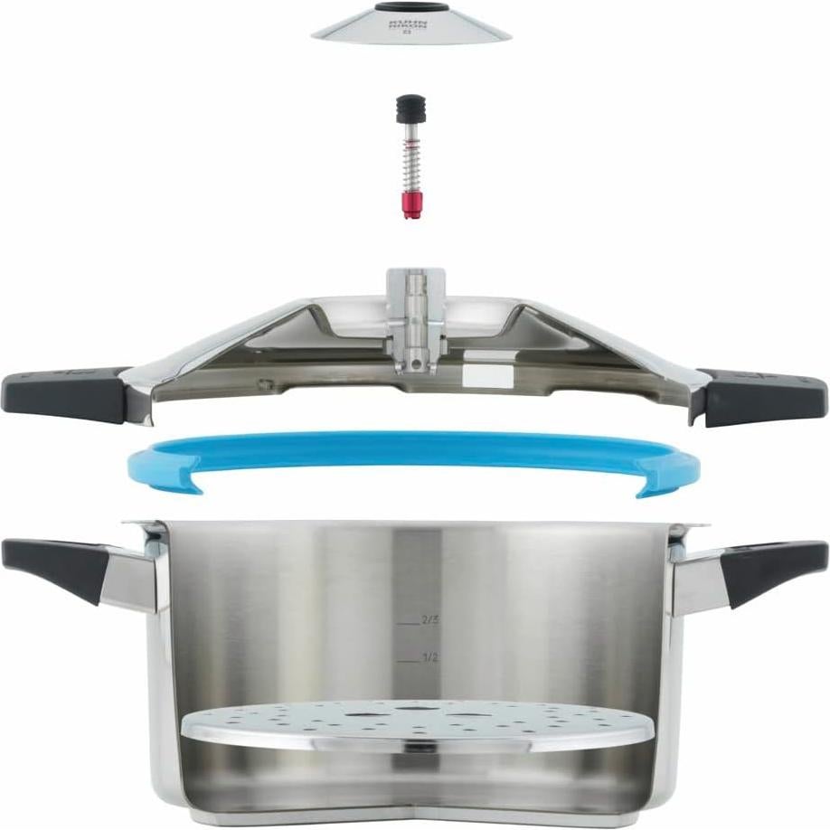 Olla a Presión Kuhn Rikon Duromatic 3.5L Acero Inoxidable