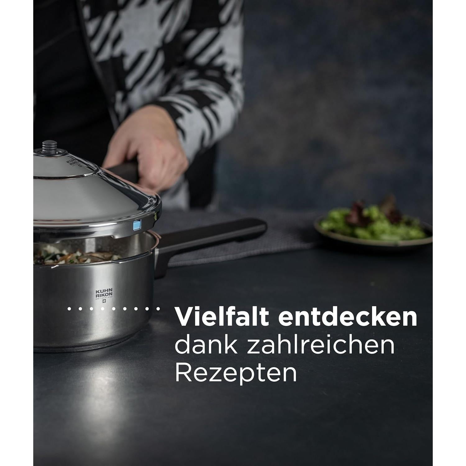 Olla a Presión Kuhn Rikon Duromatic 3.5L Acero Inoxidable