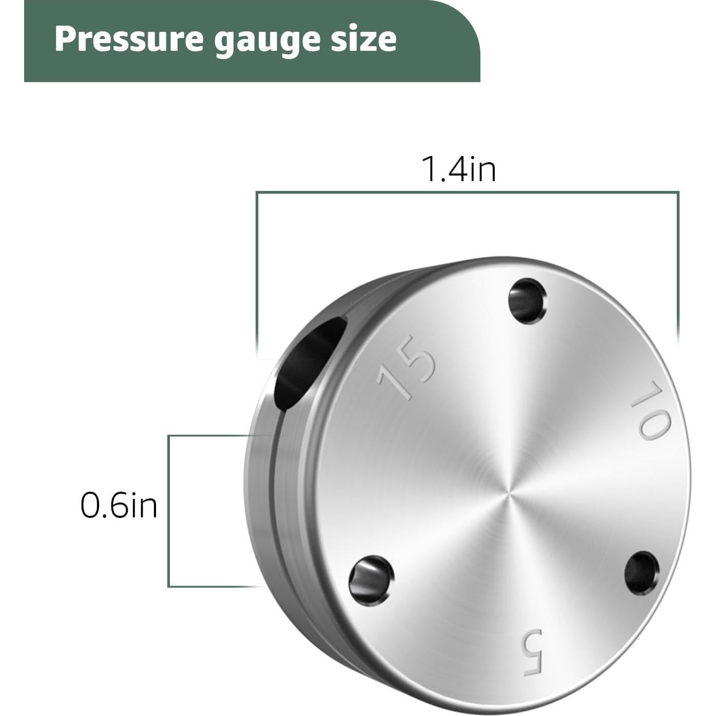 Peso regulador de presión Lusperi para olla 9.9L a 39.4L