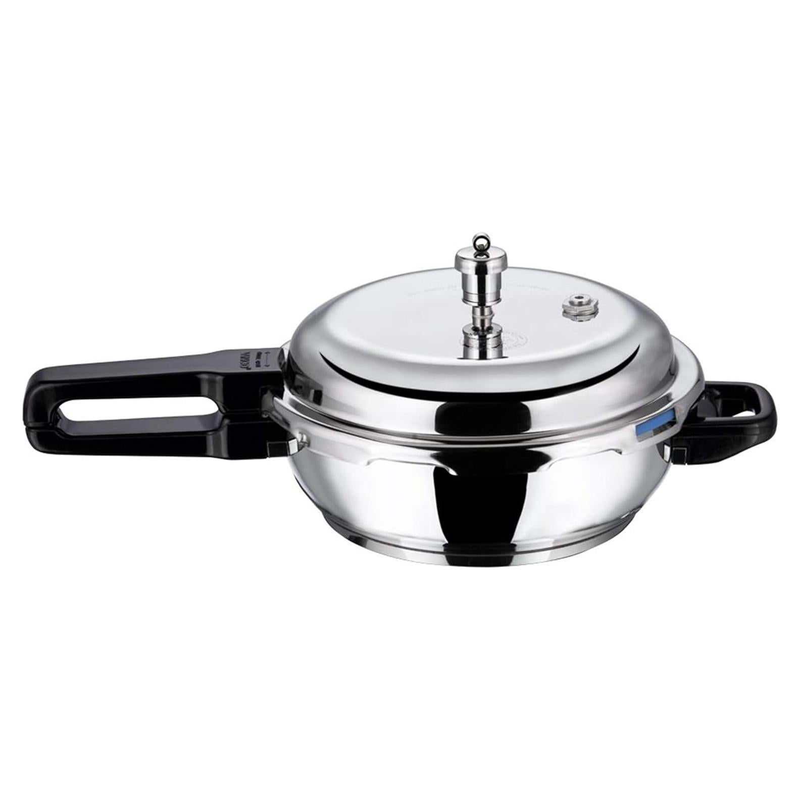 Sartén de Acero Inoxidable Vinod P-Jun 3L con Fondo Sandwich