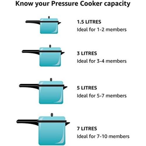 Olla a presión Hawkins H80, 8L, aluminio, base doble