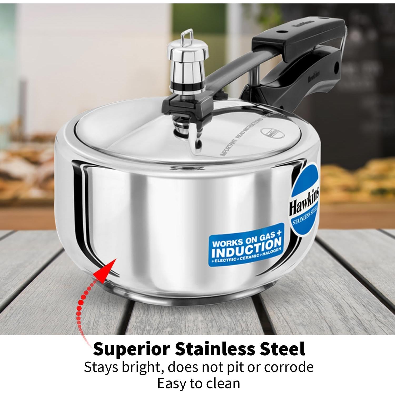 Olla a Presión Hawkins 2L Acero Inoxidable Inducción