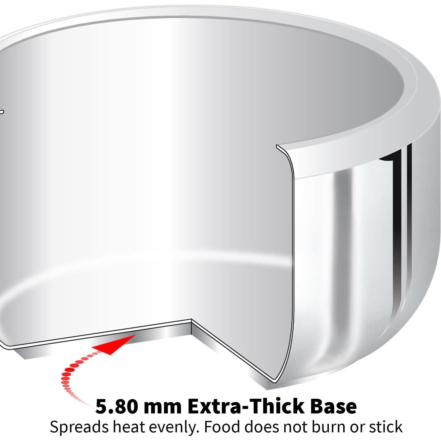 Olla a Presión Hawkins 2L Acero Inoxidable Inducción