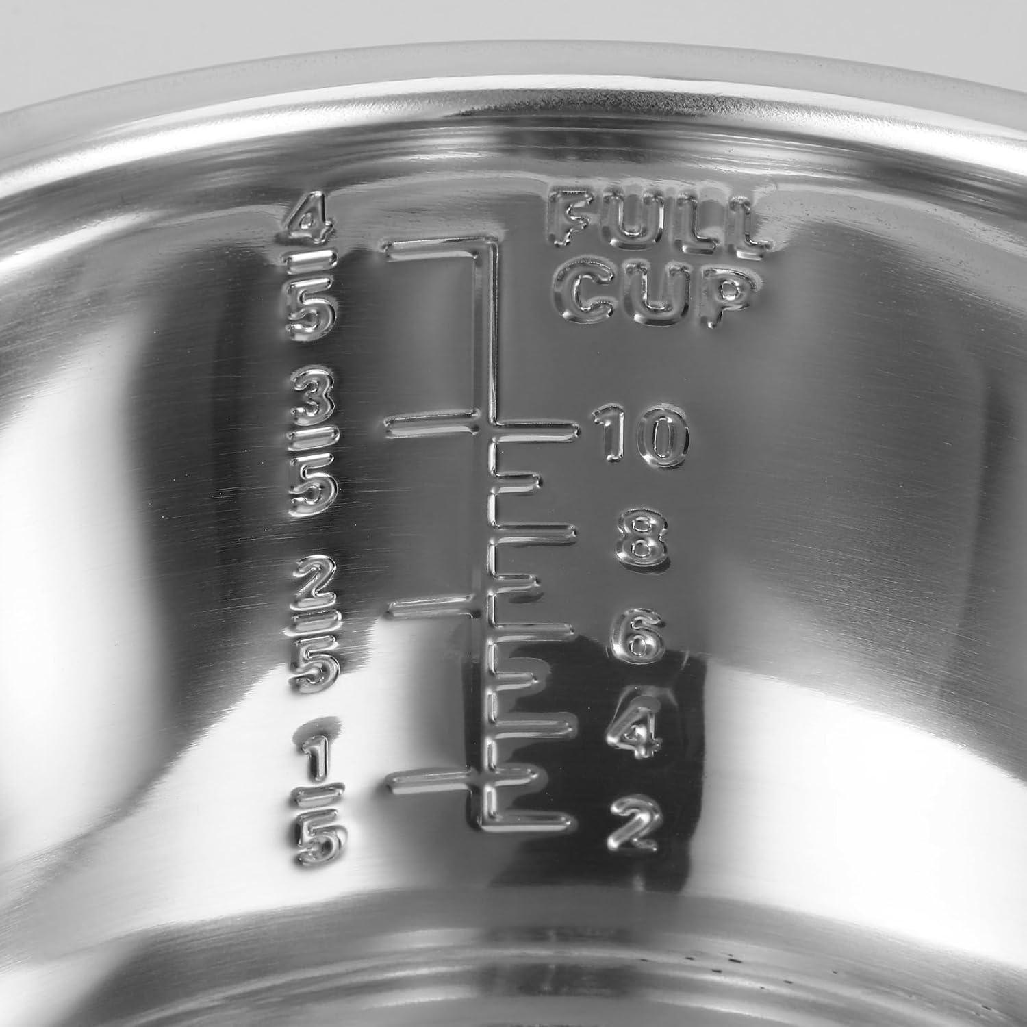 Olla Arrocera UPKOCH 5L Acero Inoxidable Antiadherente