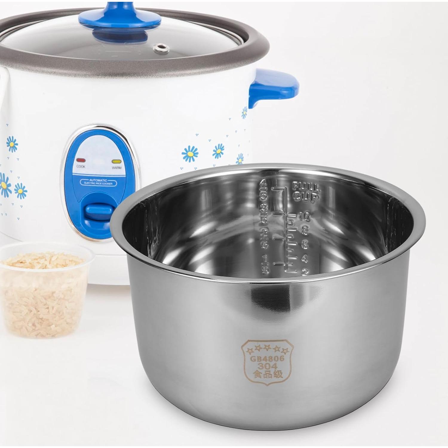 Olla Arrocera UPKOCH 5L Acero Inoxidable Antiadherente