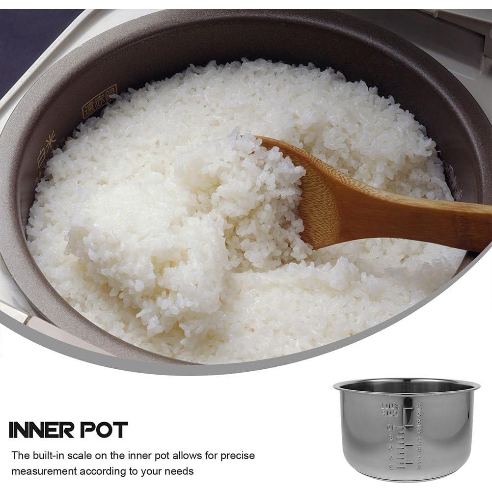 Olla Arrocera UPKOCH 5L Acero Inoxidable Antiadherente