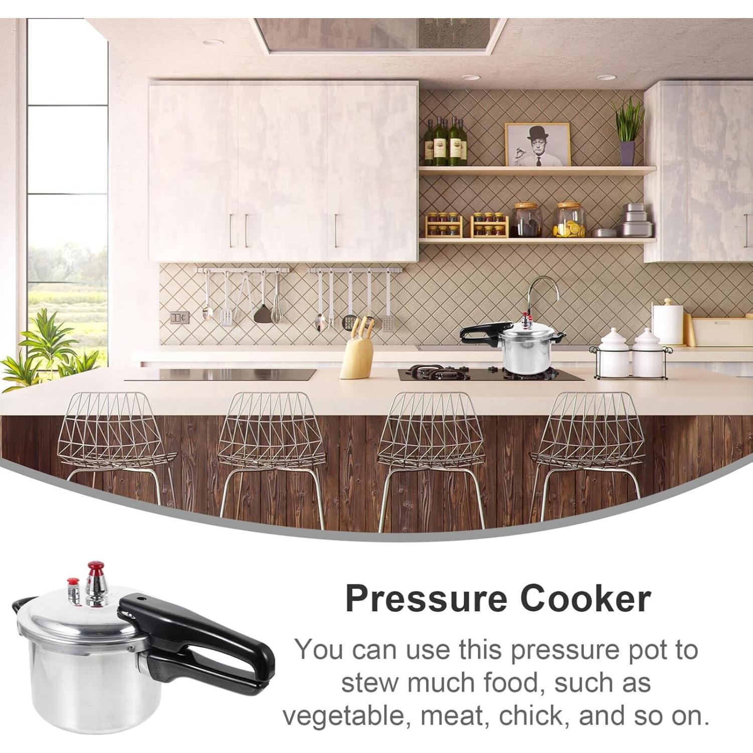 Olla a Presión DOITOOL de Aluminio 16cm para Estufas