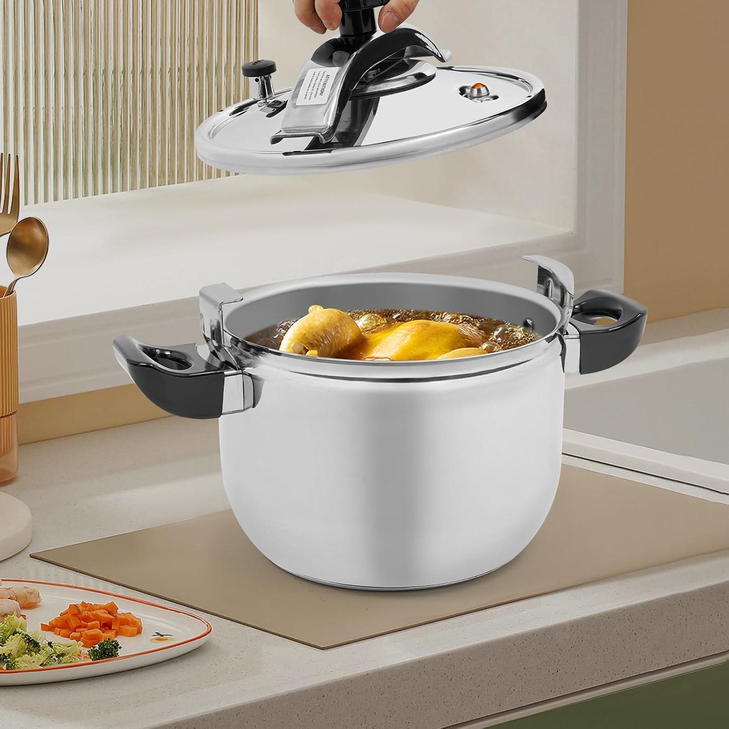 Olla a presión TREMENPOW 11L acero inoxidable 60Kpa