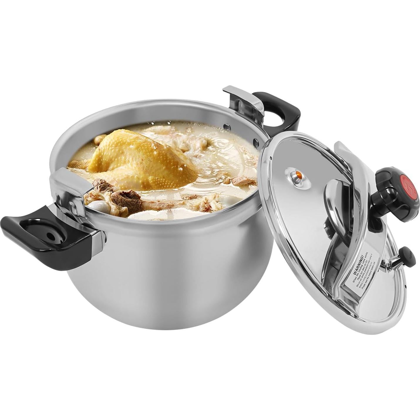 Olla a presión TREMENPOW 11L acero inoxidable 60Kpa