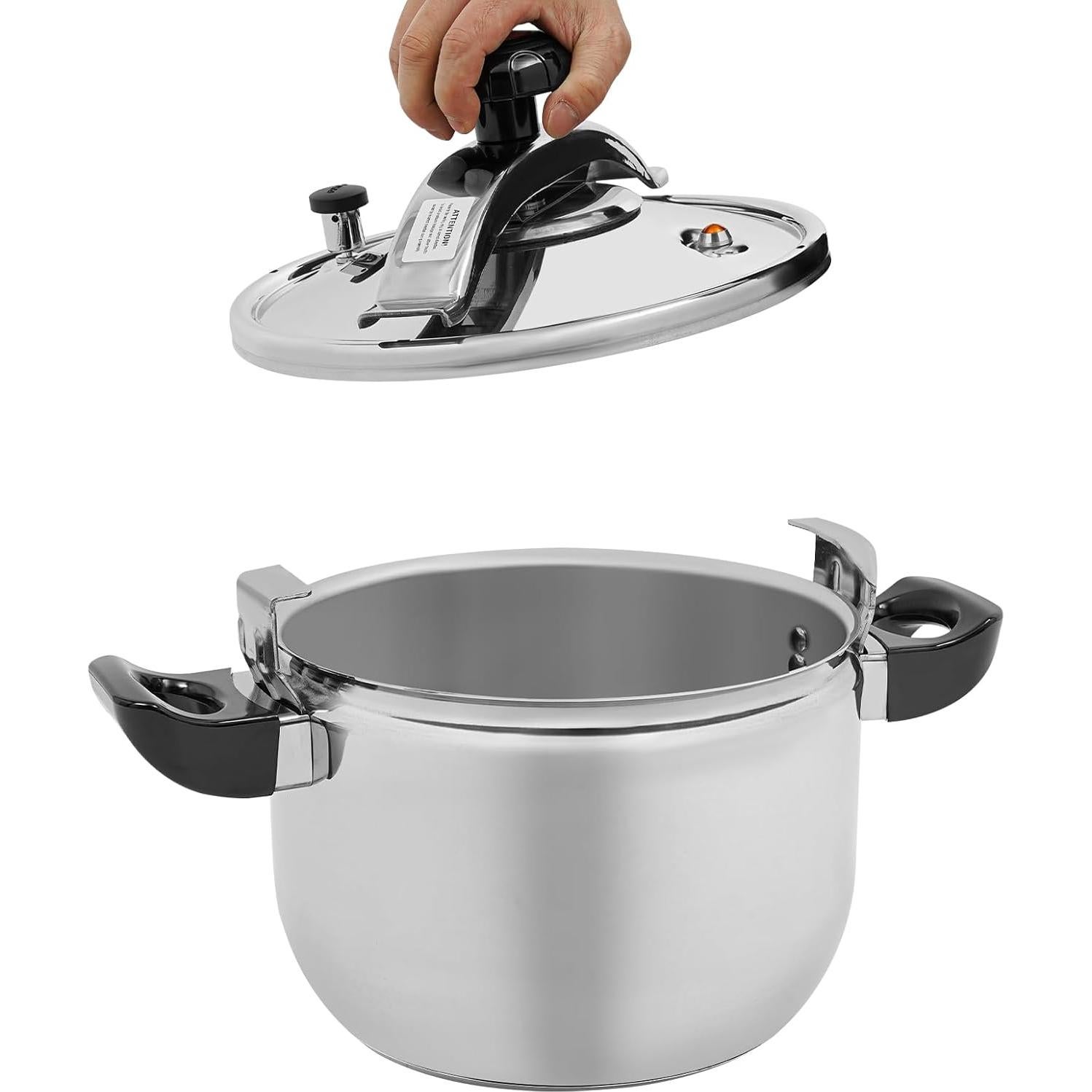 Olla a presión TREMENPOW 11L acero inoxidable 60Kpa