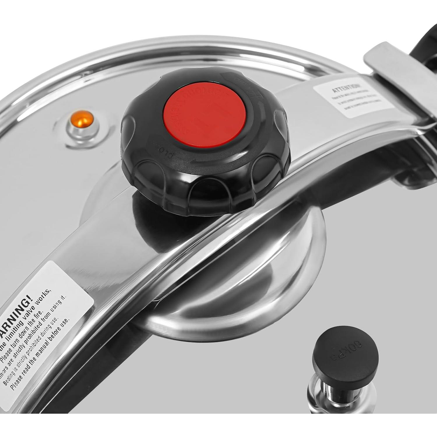 Olla a presión TREMENPOW 11L acero inoxidable 60Kpa