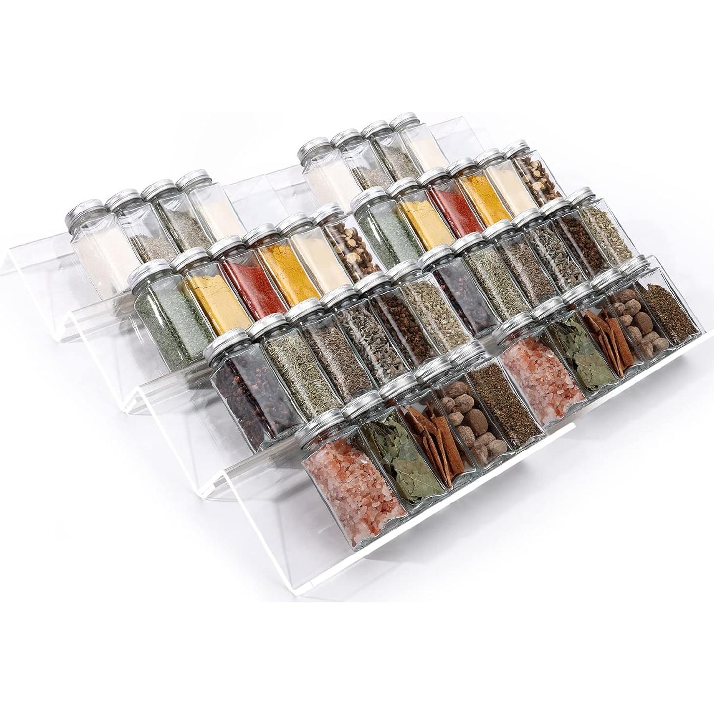 Organizador de Especias MIUKAA Acrílico Expandible 8 Pzs 33-66 cm