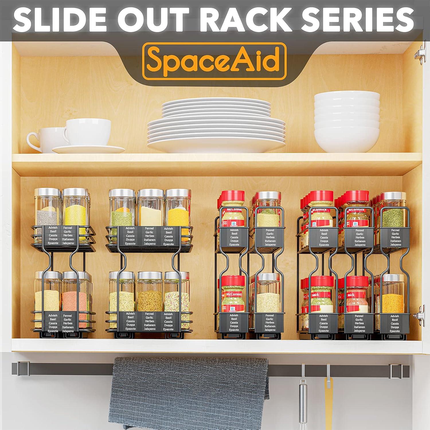 Organizador de Especias SpaceAid con 3 Cajones Deslizantes