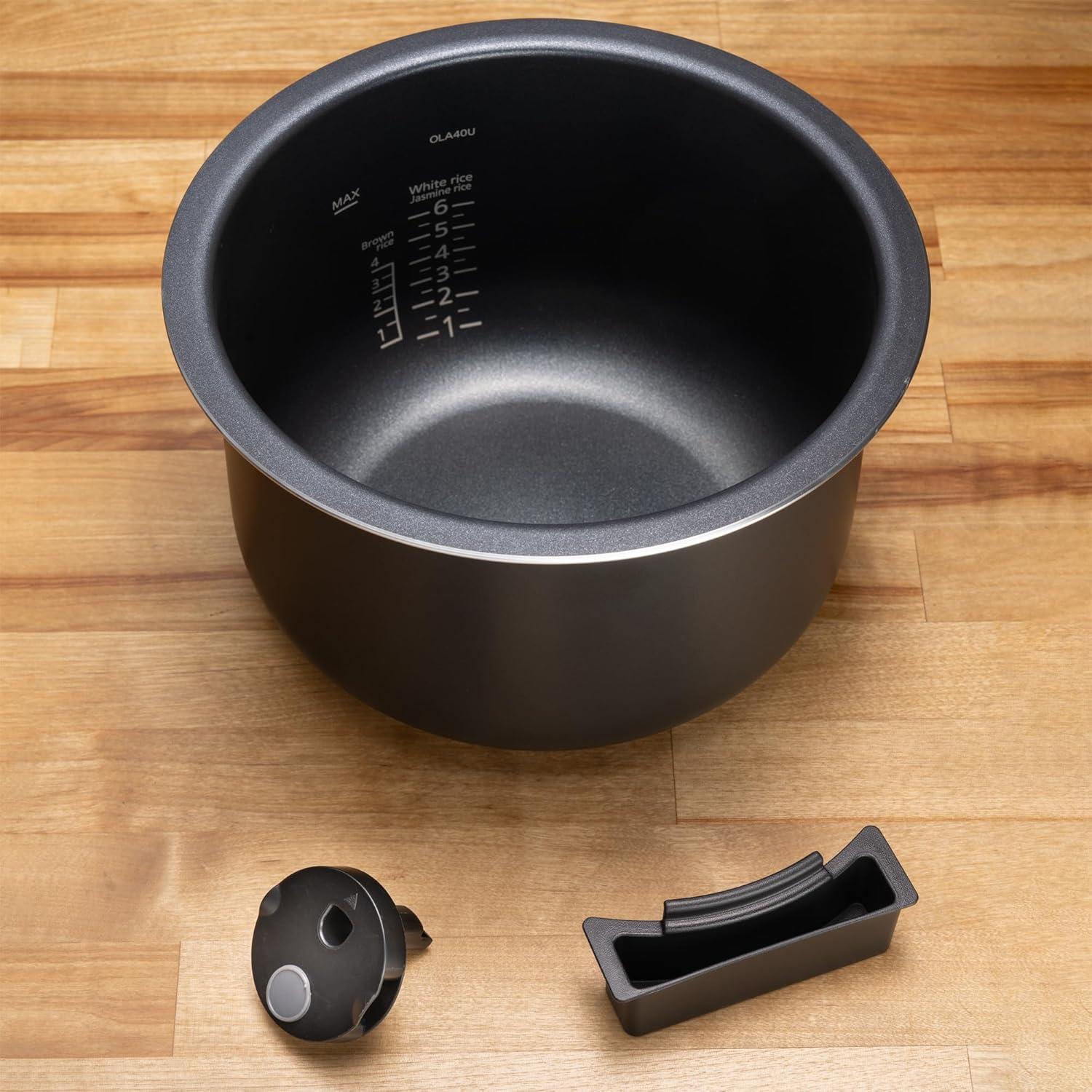 Olla Eléctrica Multifuncional Tiger COL-A40U 2.5L 8 en 1 Negra