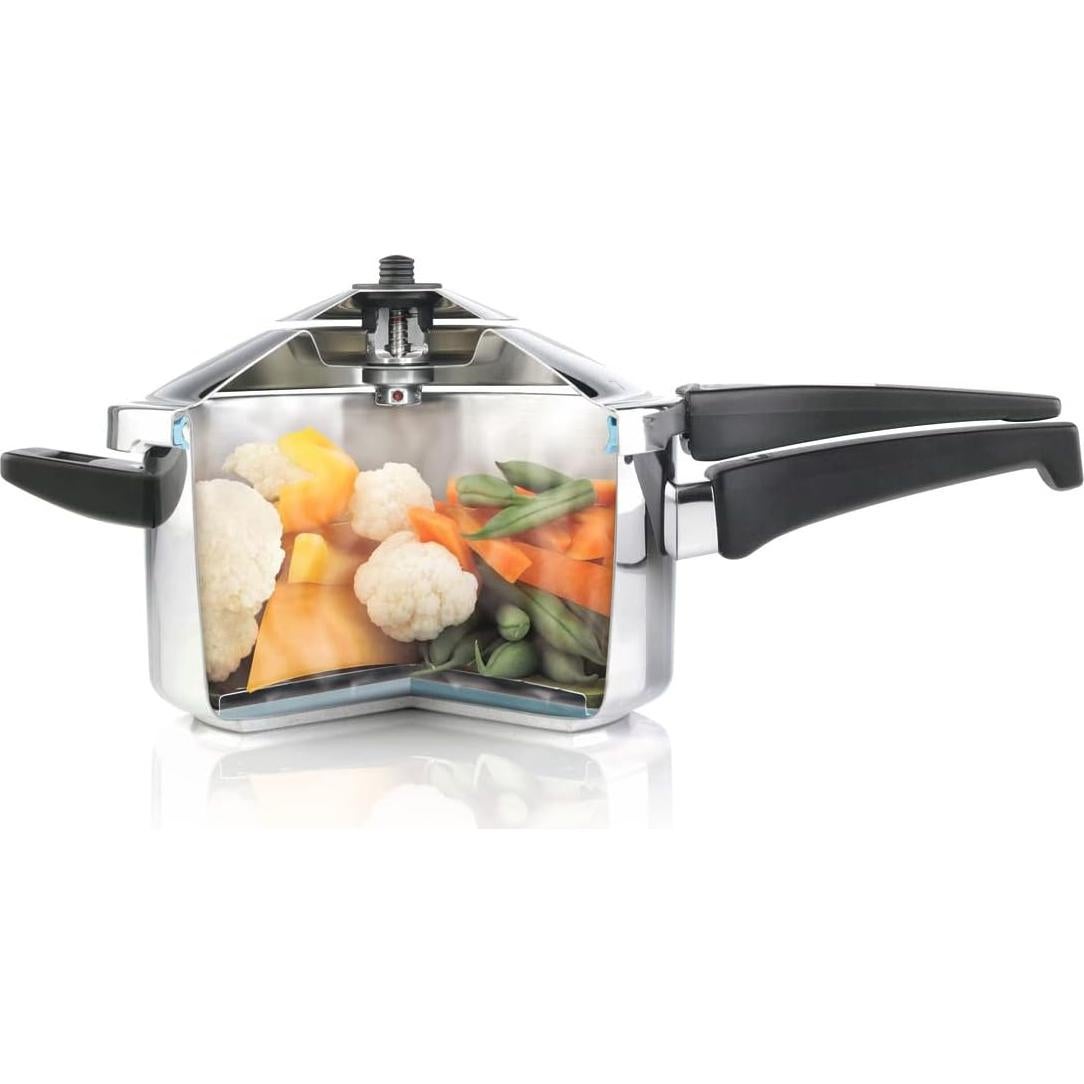 Olla a Presión Kuhn Rikon 28 cm 8 Litros Acero Inoxidable