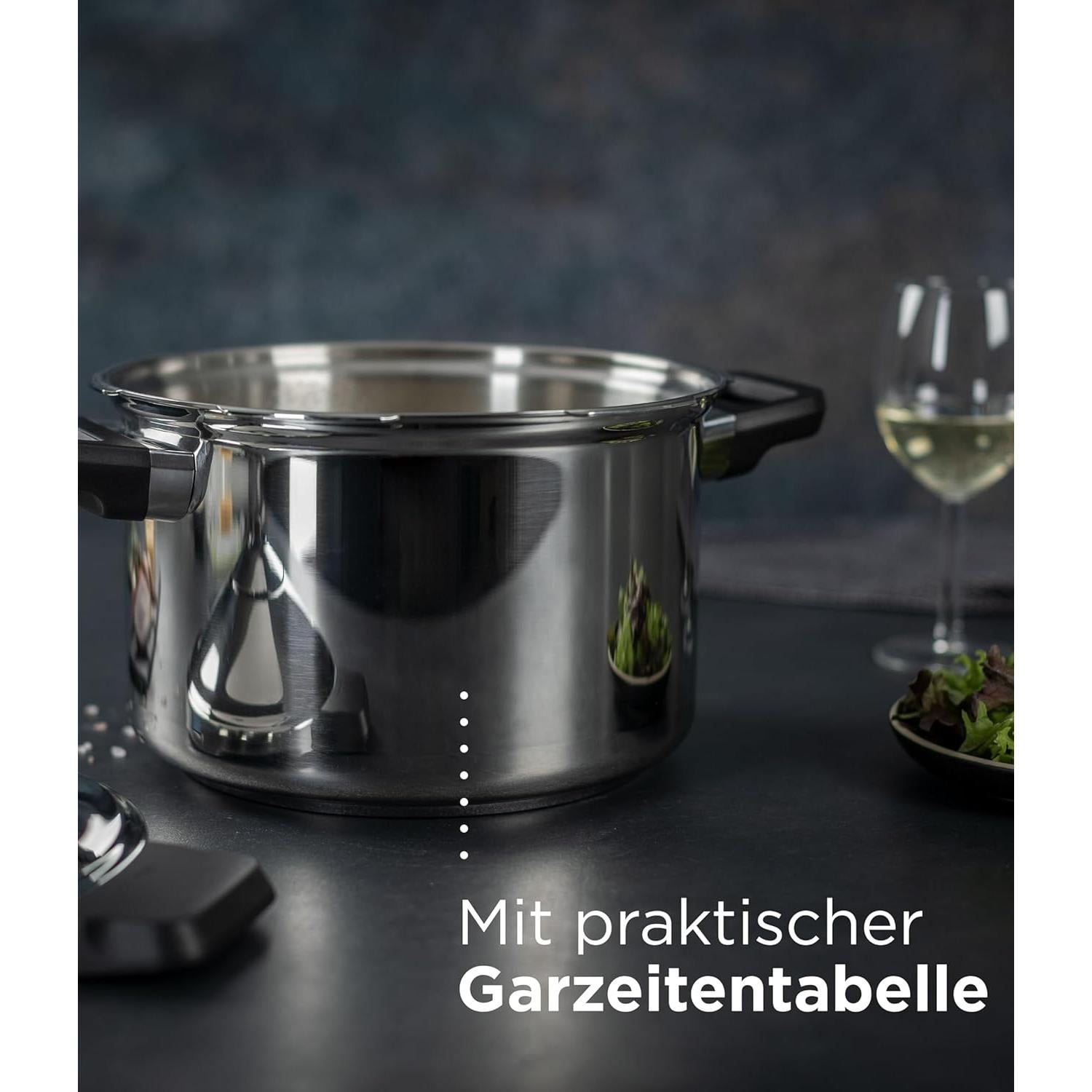 Olla a Presión Kuhn Rikon 28 cm 8 Litros Acero Inoxidable