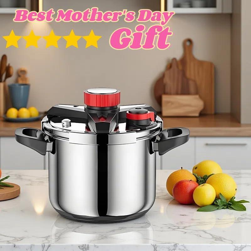 Olla a presión 10 QT Kilogorge de acero inoxidable 304