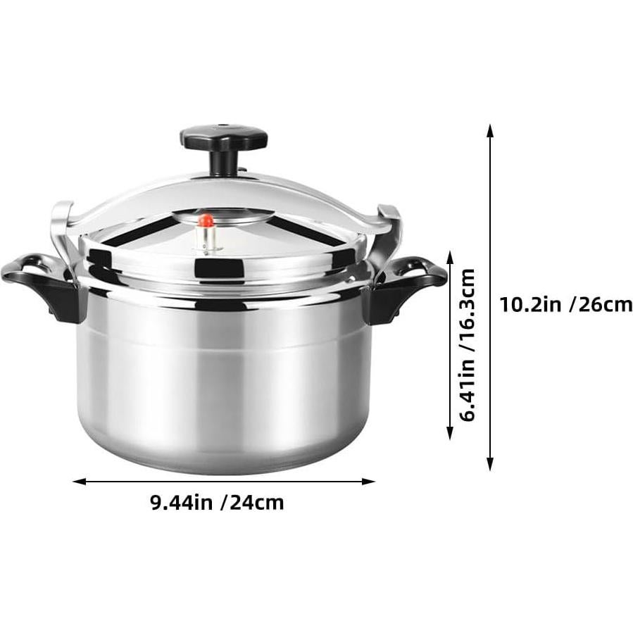 Olla a presión Luxshiny 7L acero inoxidable para gas