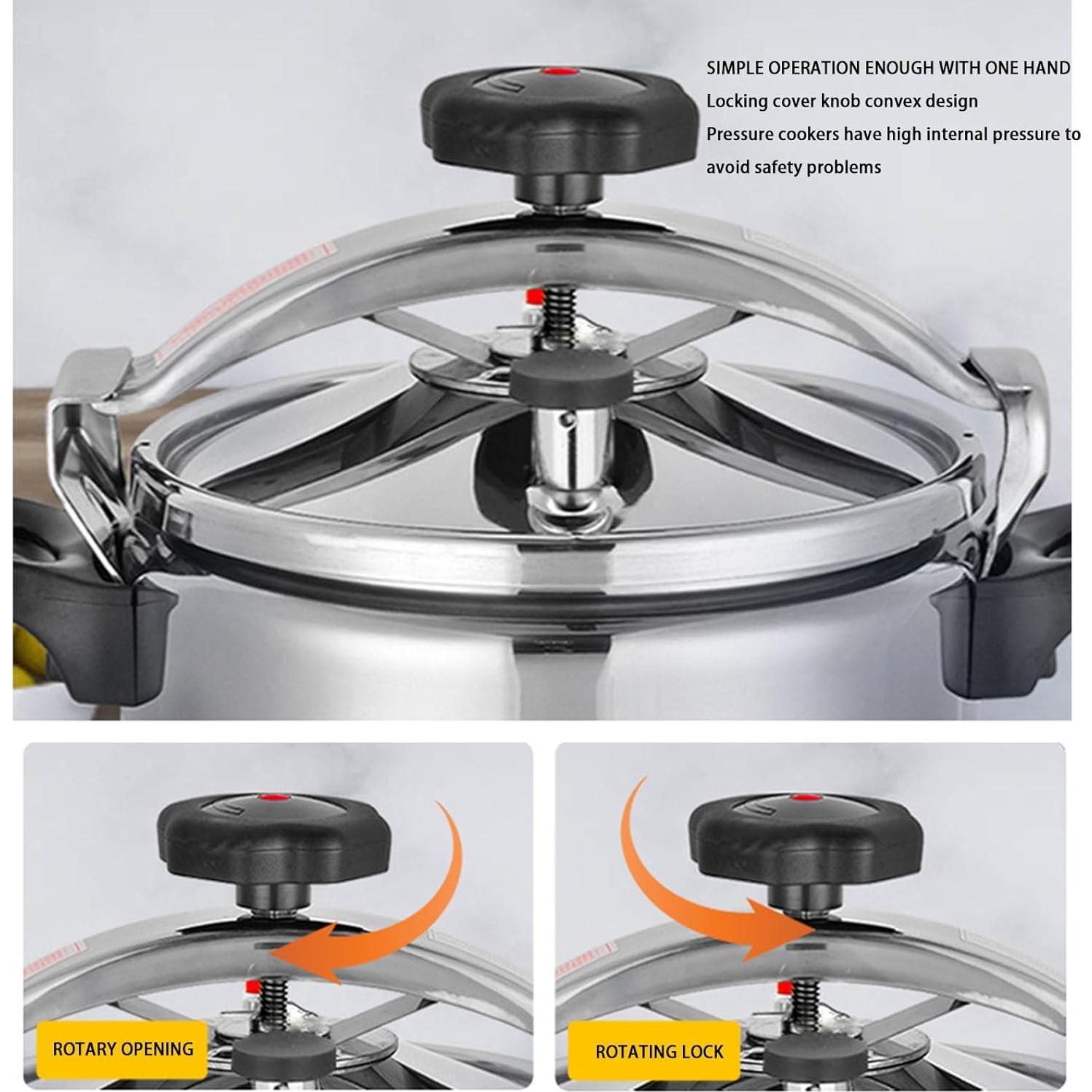 Olla a Presión AUNMAS 4L Doble Fondo a Prueba de Explosiones