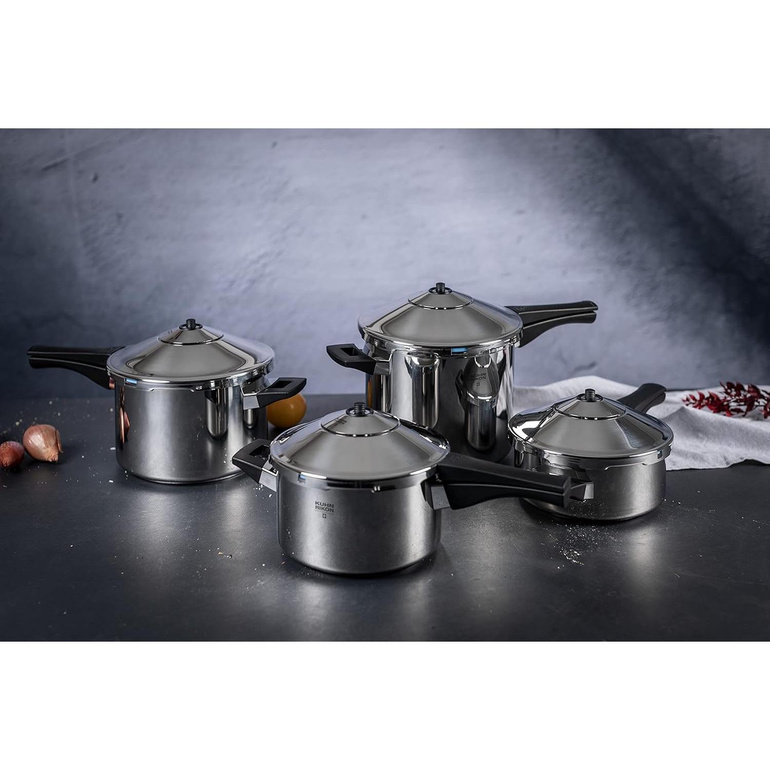 Olla a presión Kuhn Rikon Duromatic 7.0 L Acero Inoxidable