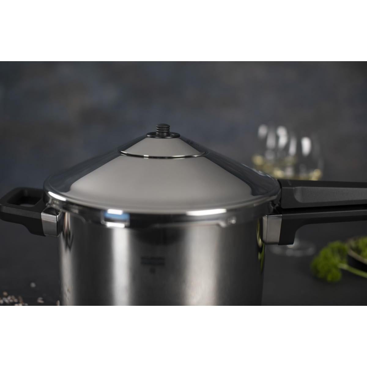 Olla a presión Kuhn Rikon Duromatic 4.7L acero inoxidable