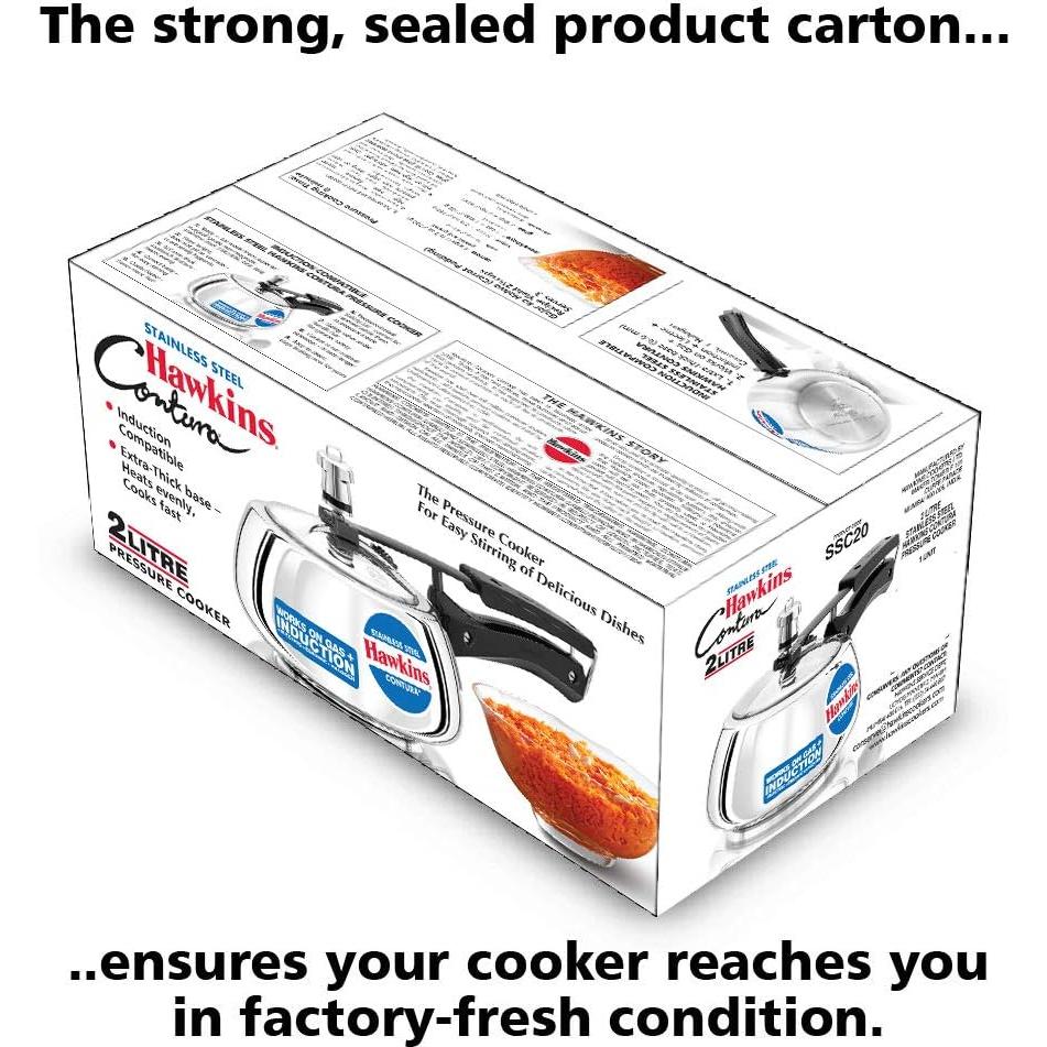Olla a Presión Hawkins 2 Litros Acero Inoxidable SSC20