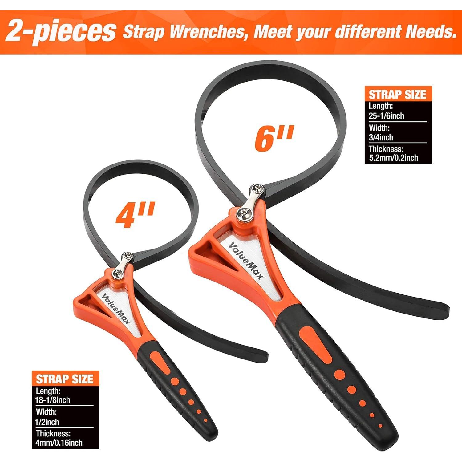 Juego de Llaves de Correa ValueMax 2 Piezas Ajustables