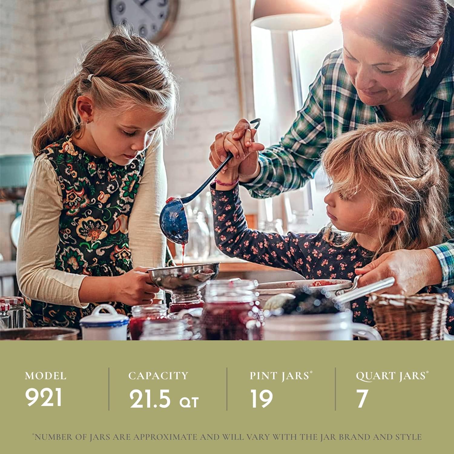 Cocinera a presión All American 21.5 qt aluminio plateado