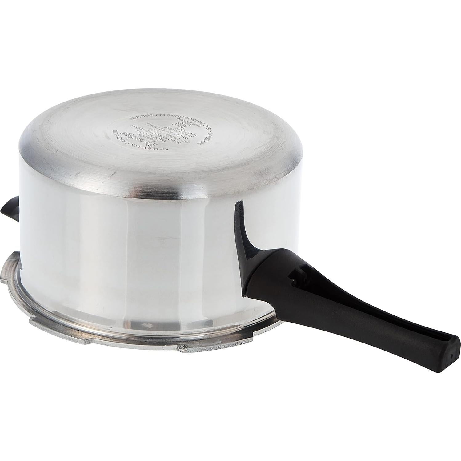 Olla a presión de aluminio Prestige PRP4, 4 L, Plata