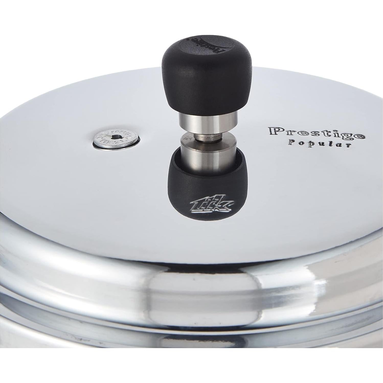 Olla a presión de aluminio Prestige PRP4, 4 L, Plata