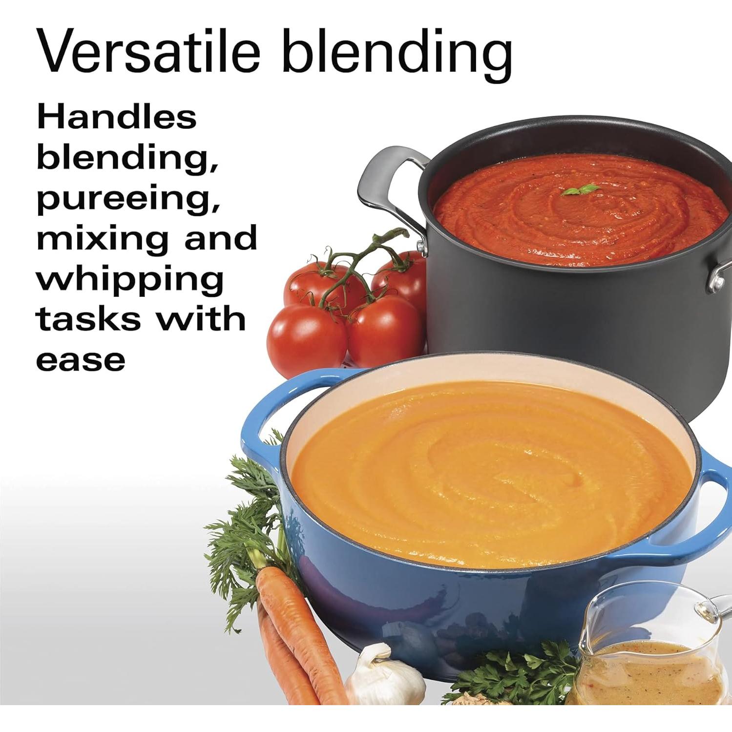 Batidora de Inmersión Hamilton Beach 300W con Velocidad Variable