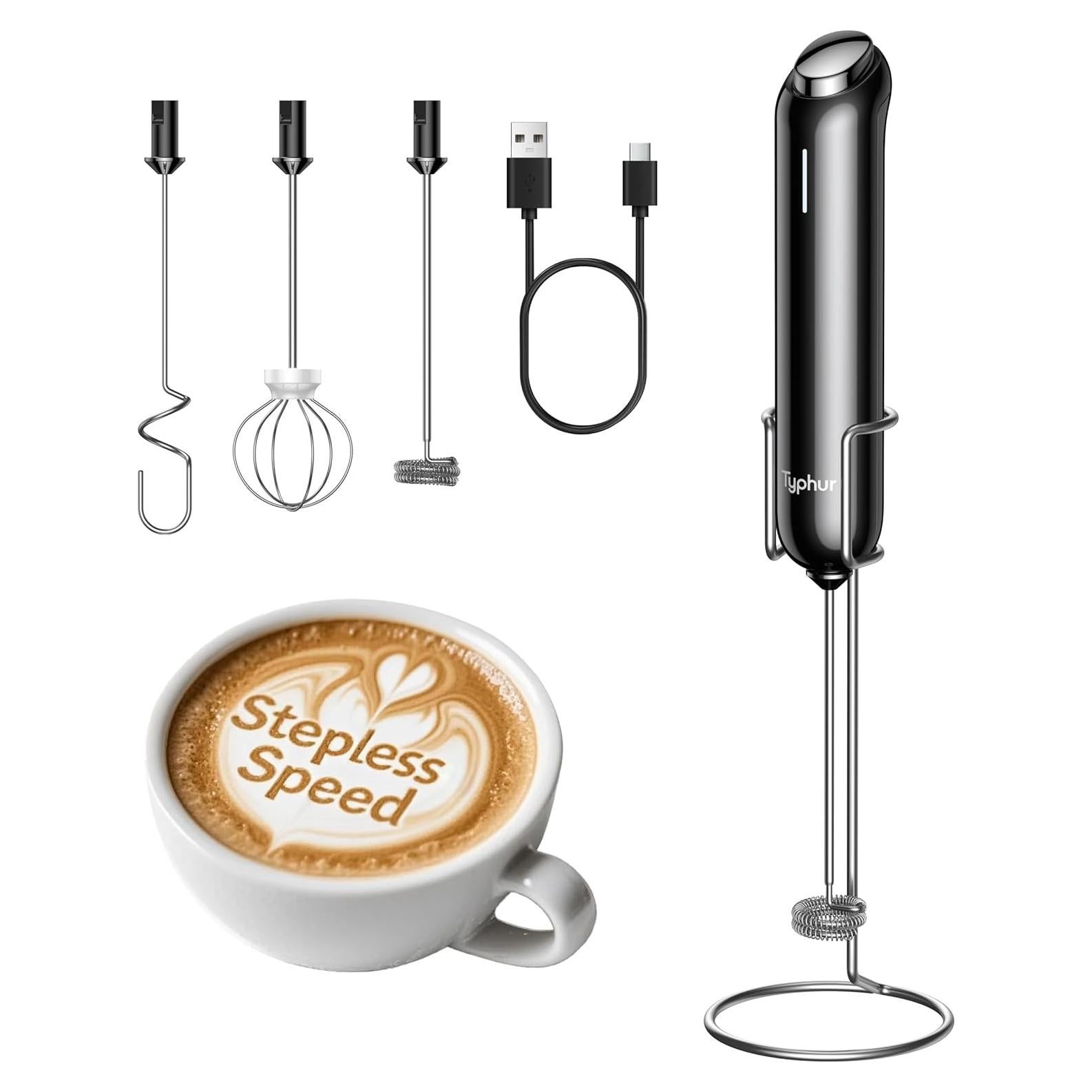 Espumador de Leche Typhur InstaWhisk Recargable 1500mAh