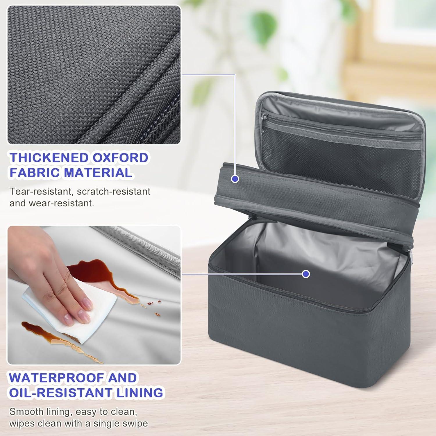 Funda de Almacenamiento para Batidora de Mano KitchenAid Gris