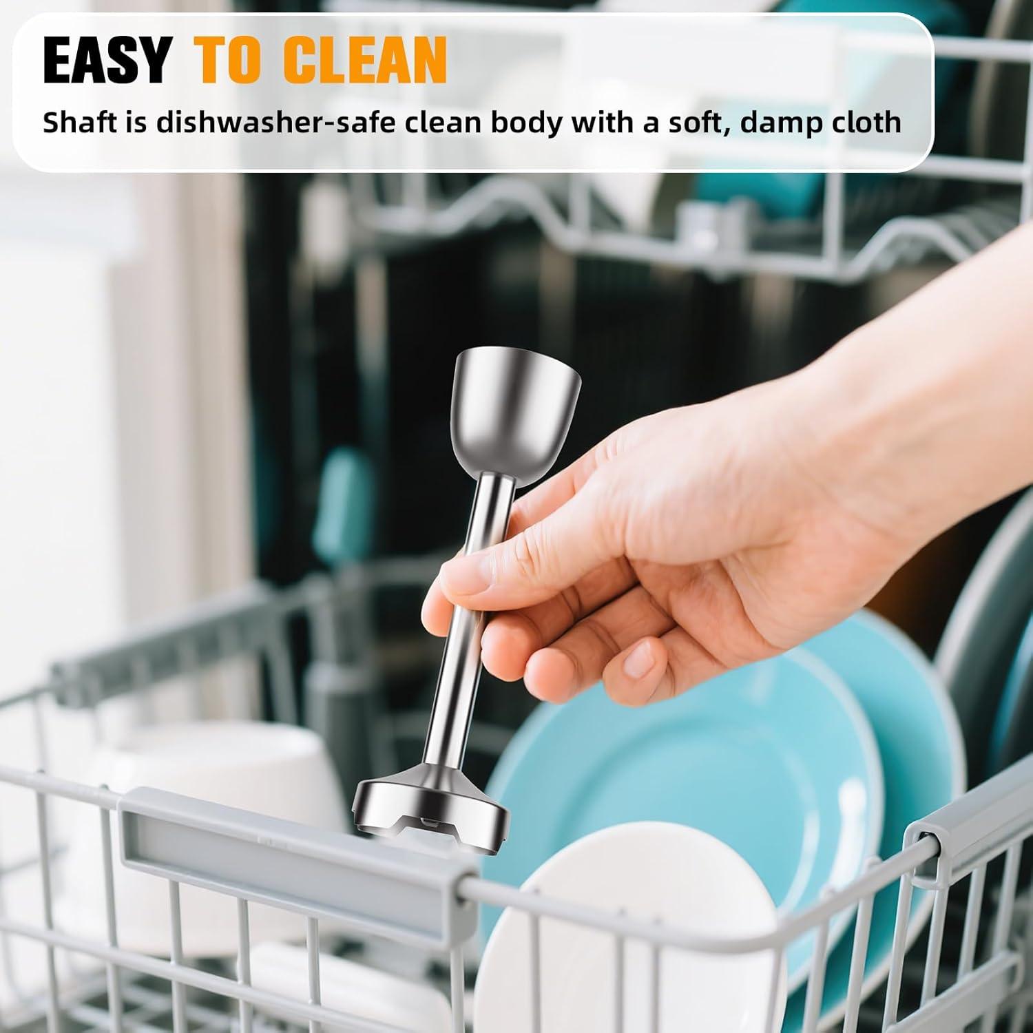 Batidora de Inmersión Gtacyhlpx 12 Velocidades Acero Inoxidable